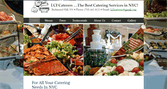 Desktop Screenshot of lcicaterers.com